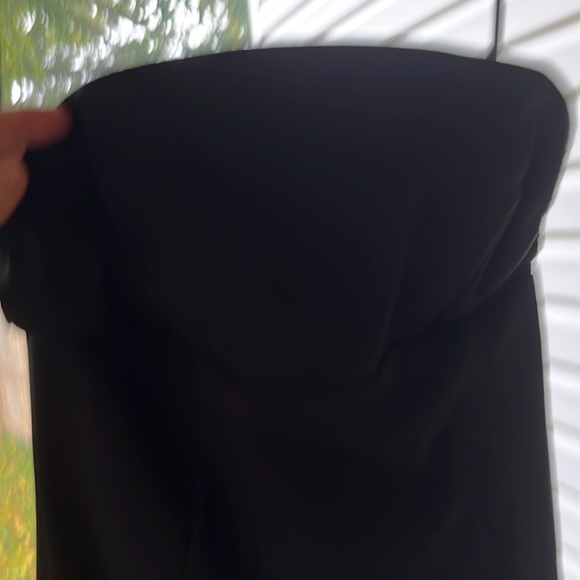 Express strapless black pencil dress. Knee length size 2 - Picture 2 of 4